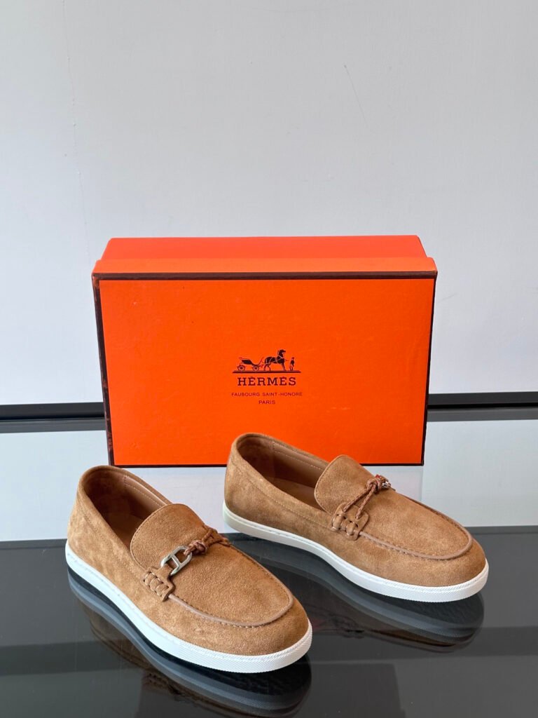Hermès Unisex Loafers detail 4