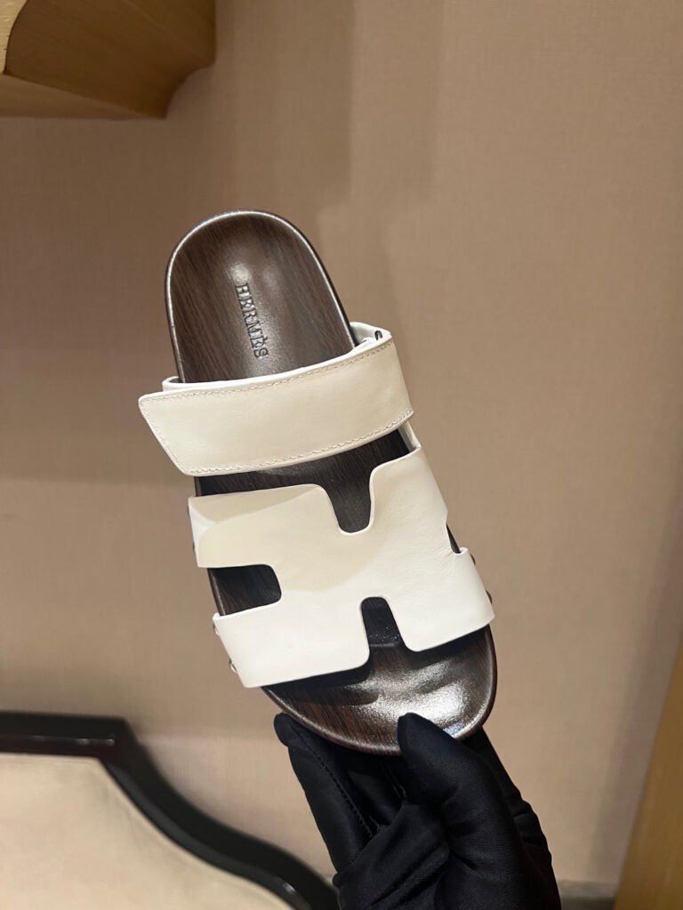 Hermès Unisex Slides detail 4