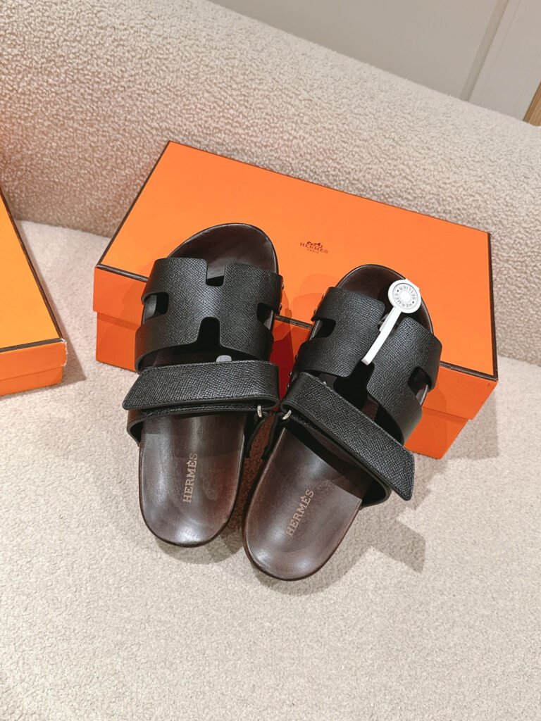 Hermès Unisex Slides detail 4