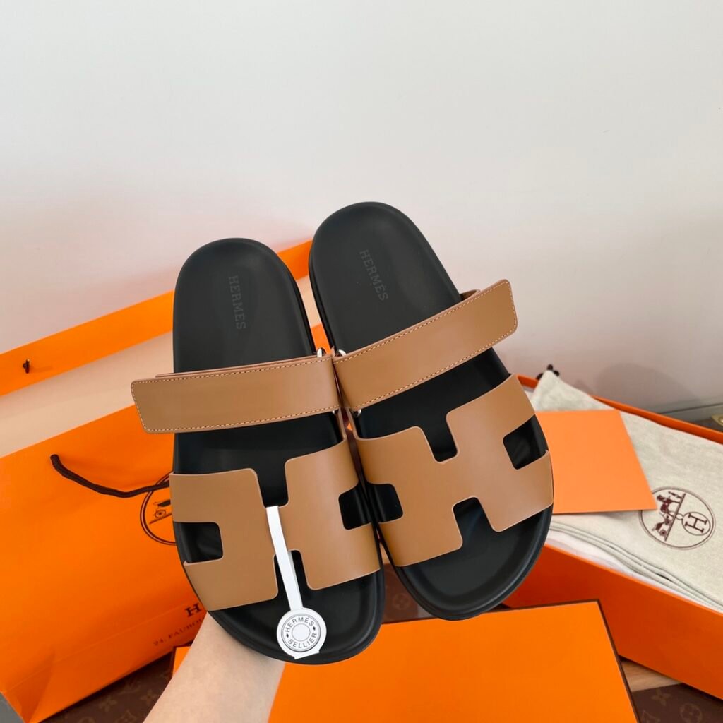 Hermès Unisex Slides detail 4
