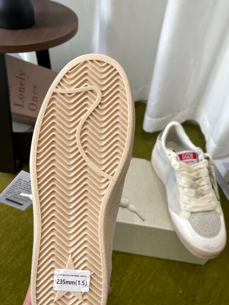 Golden Goose Unisex Distressed Sneakers detail 4