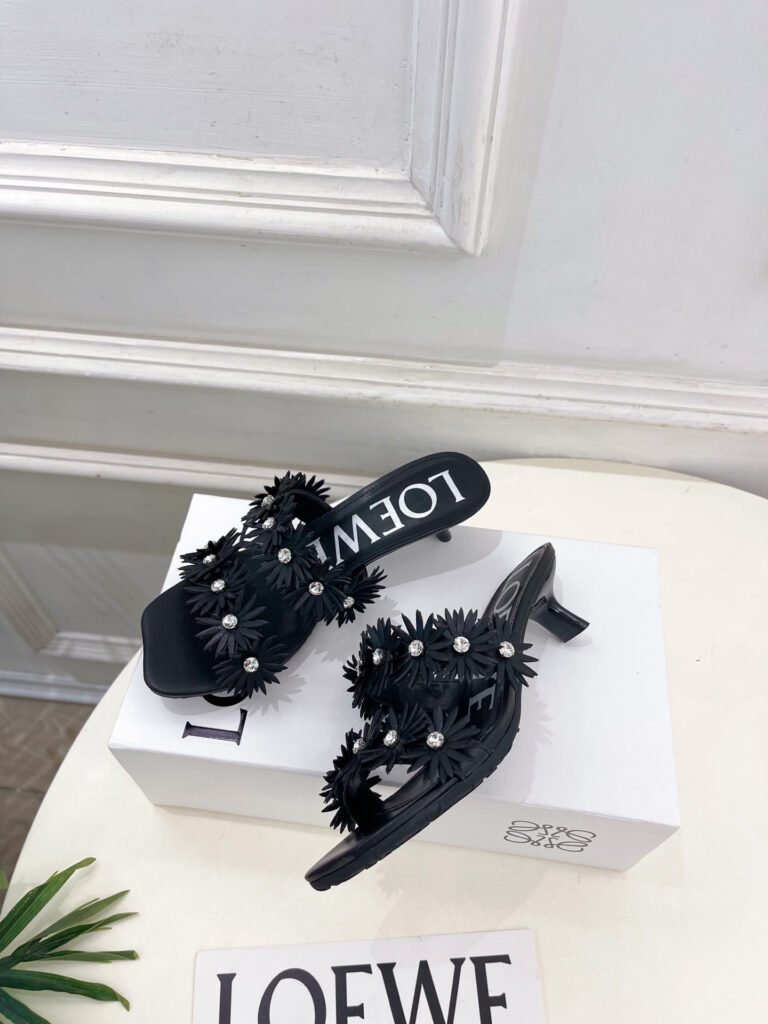 Loewe Unisex Leather-Sole Shoes detail 4