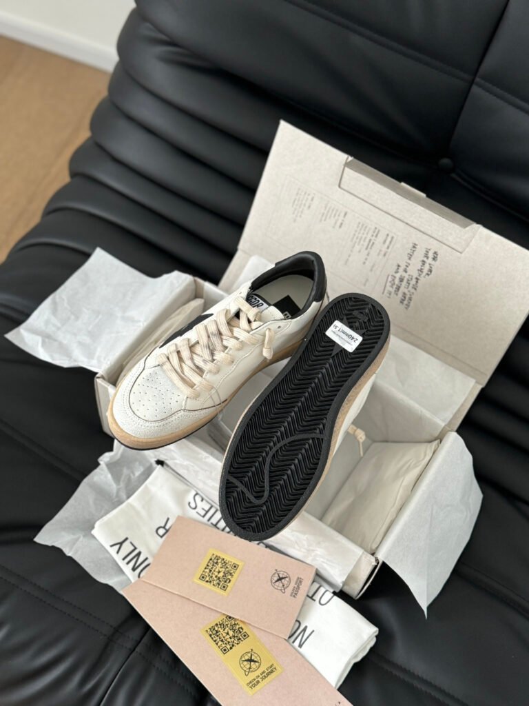 Golden Goose Unisex Distressed Sneakers detail 4