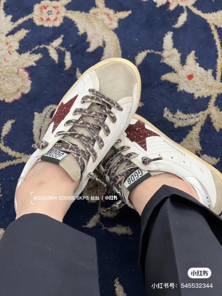 Golden Goose Unisex Distressed Sneakers detail 4