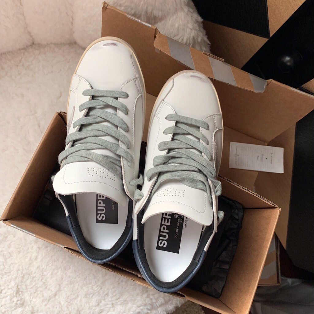 Golden Goose Unisex Distressed Sneakers detail 4