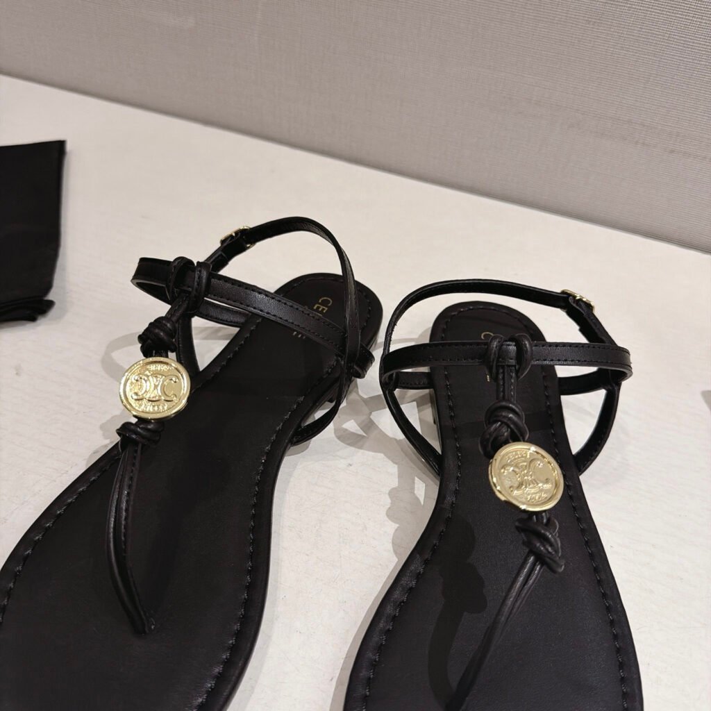 Celine Unisex Sandals detail image 4