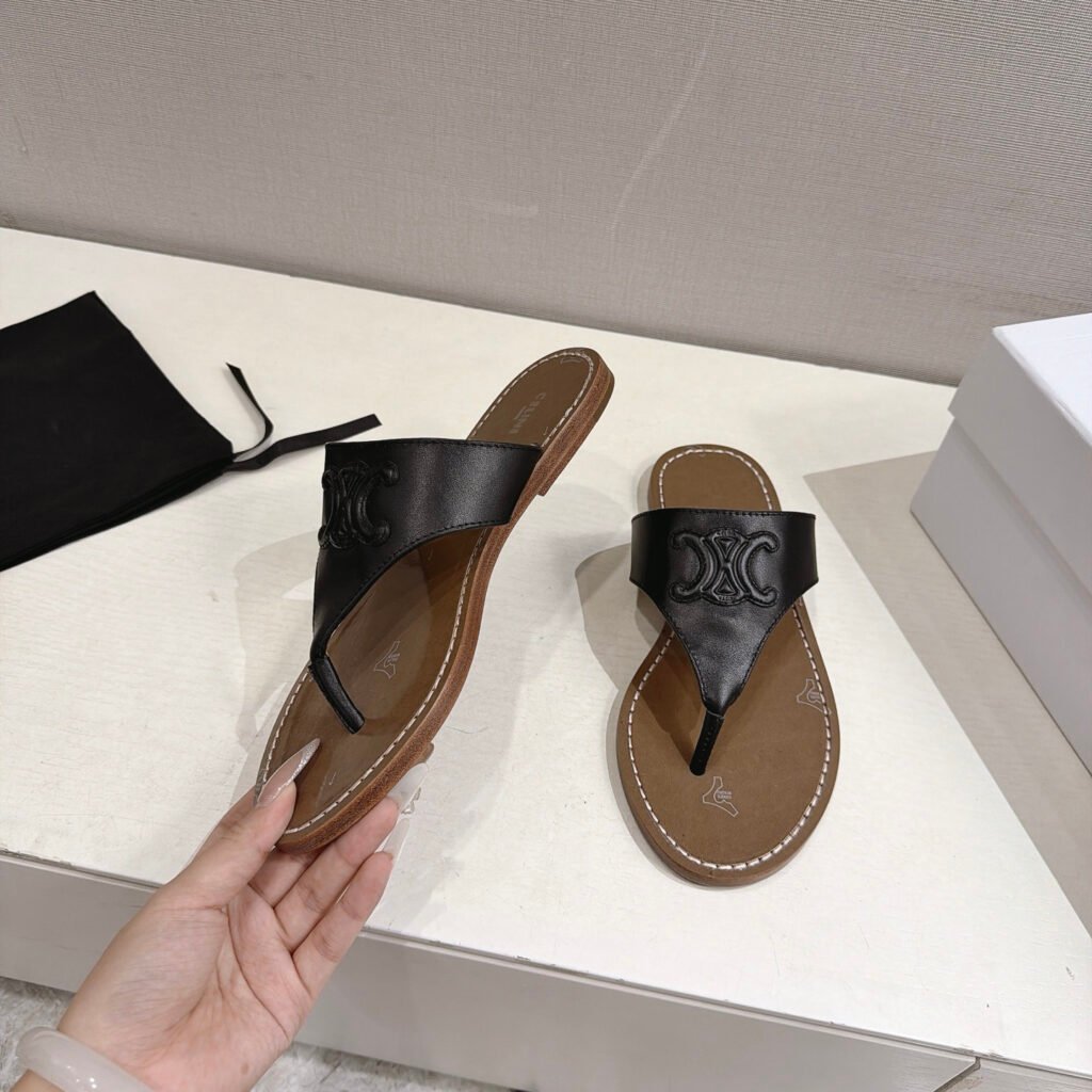 Celine Unisex Slides detail image 4