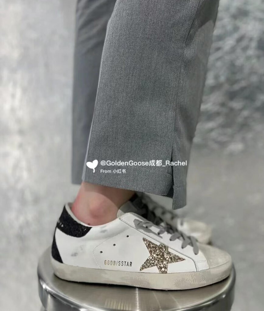 Golden Goose Unisex Distressed Sneakers detail 4