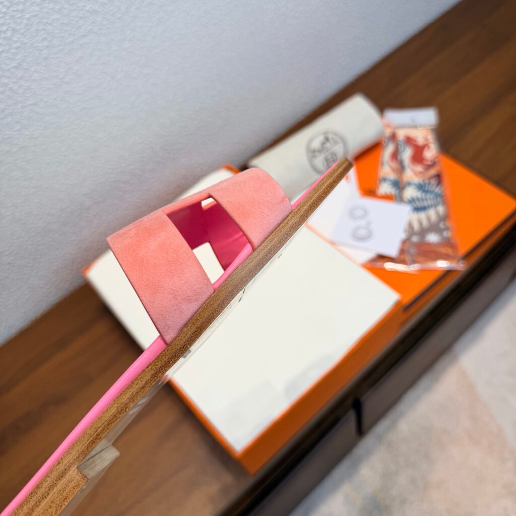 Hermès Unisex Slides detail 4