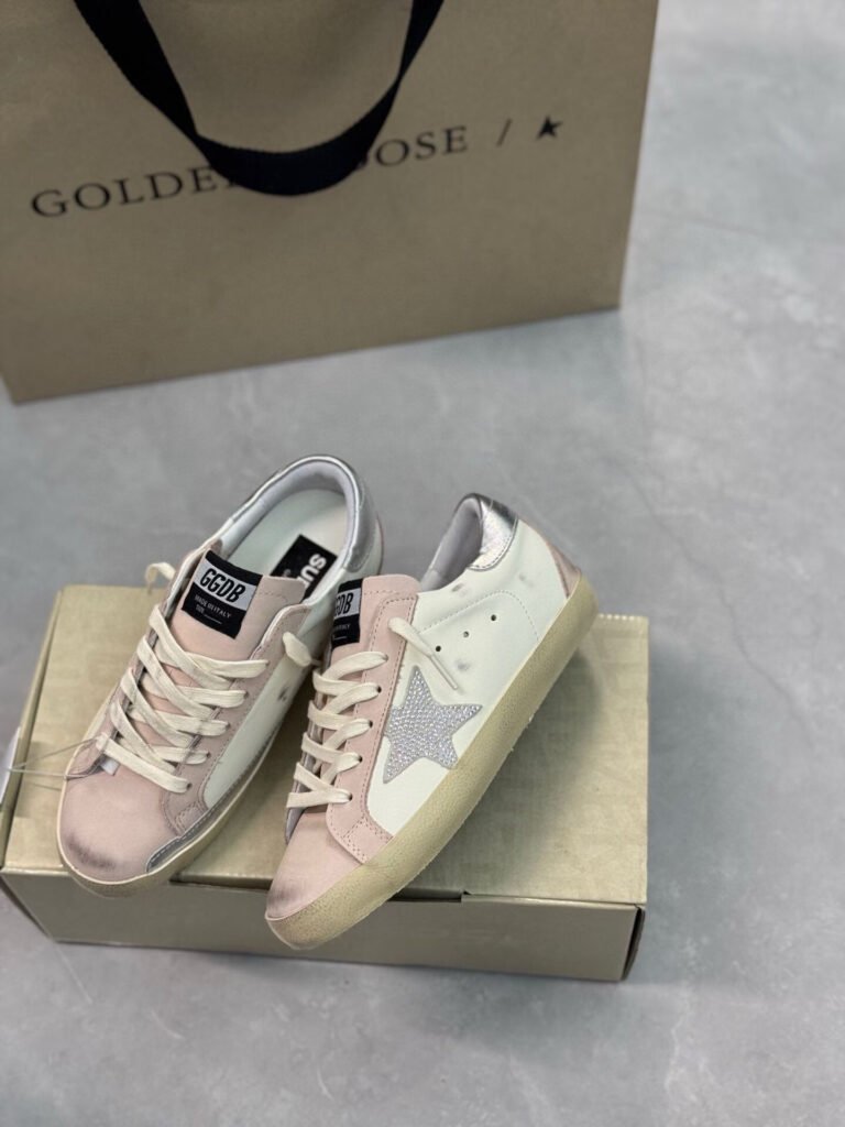 Golden Goose Unisex Distressed Sneakers detail 4