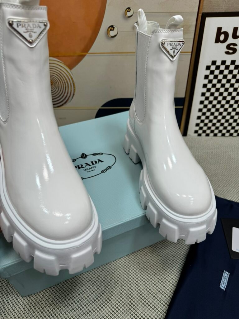 Prada Unisex Ankle Boots detail 4