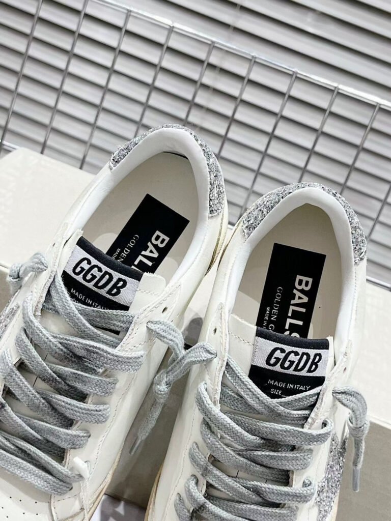 Golden Goose Unisex Distressed Sneakers detail 4
