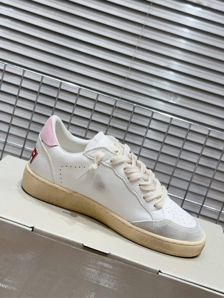 Golden Goose Unisex Distressed Sneakers detail 4