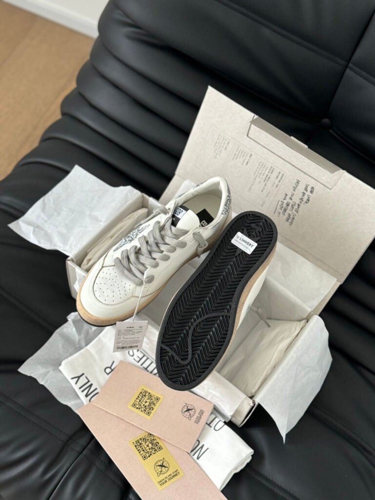 Golden Goose Unisex Distressed Sneakers detail 4