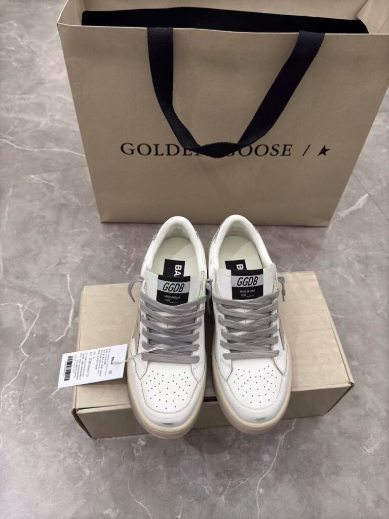 Golden Goose Unisex Distressed Sneakers detail 4