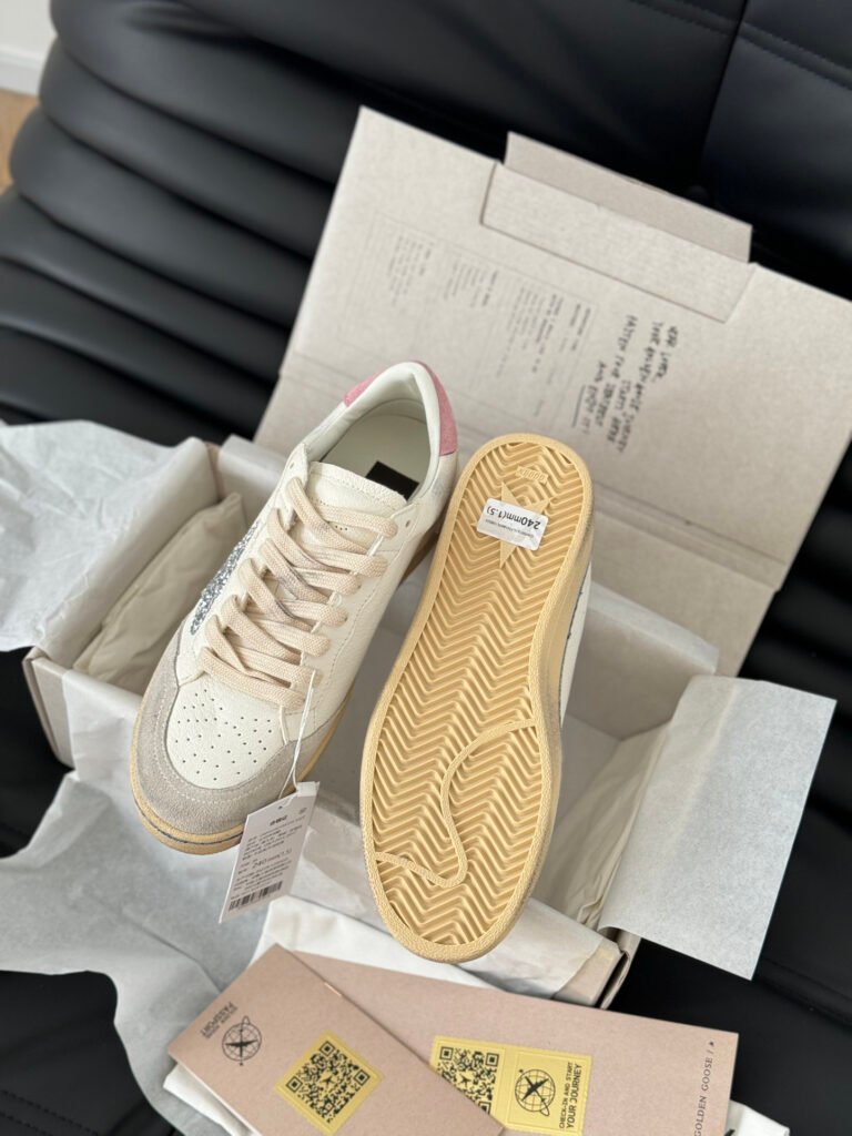 Golden Goose Unisex Distressed Sneakers detail 4