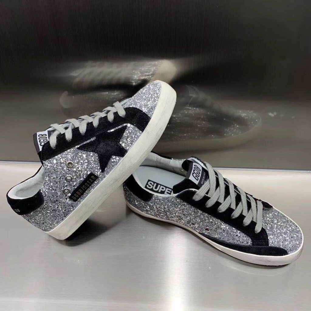 Golden Goose Unisex Distressed Sneakers detail 4