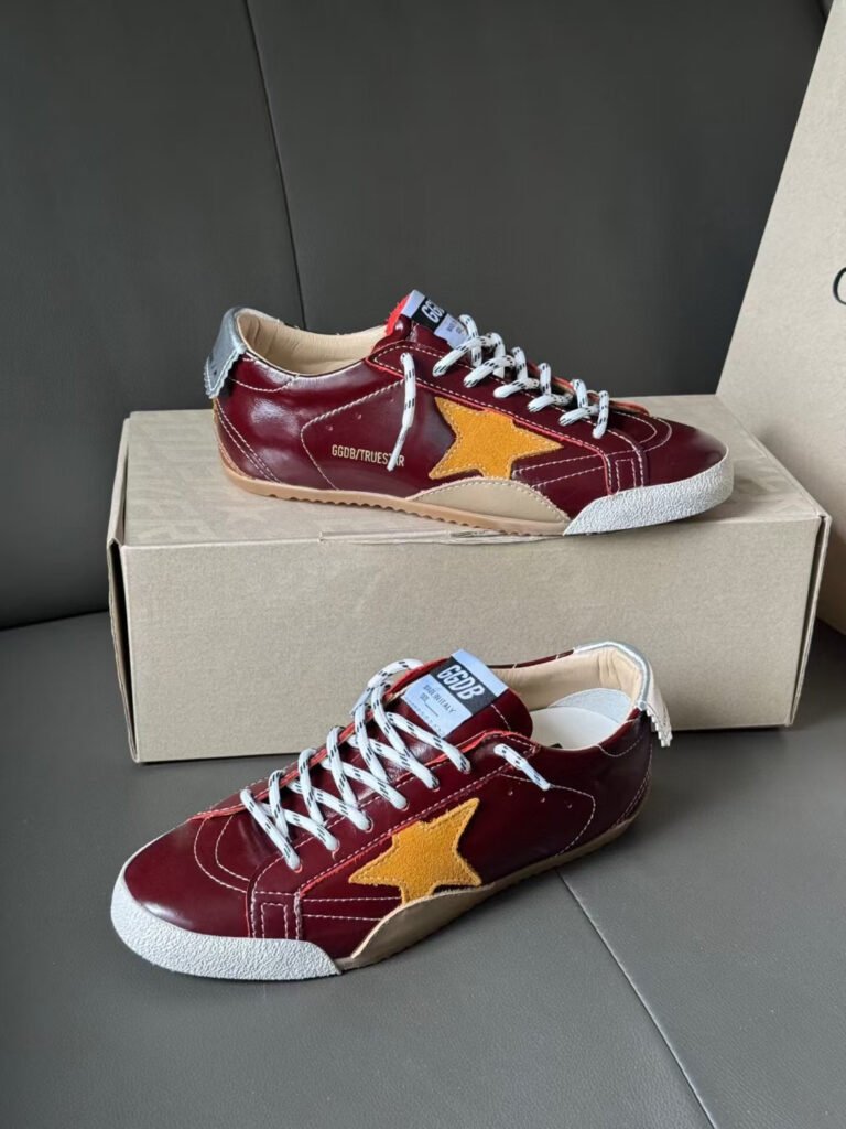 Golden Goose Unisex Distressed Sneakers detail 4
