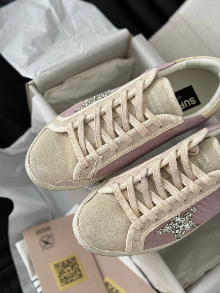 Golden Goose Unisex Distressed Sneakers detail image 4