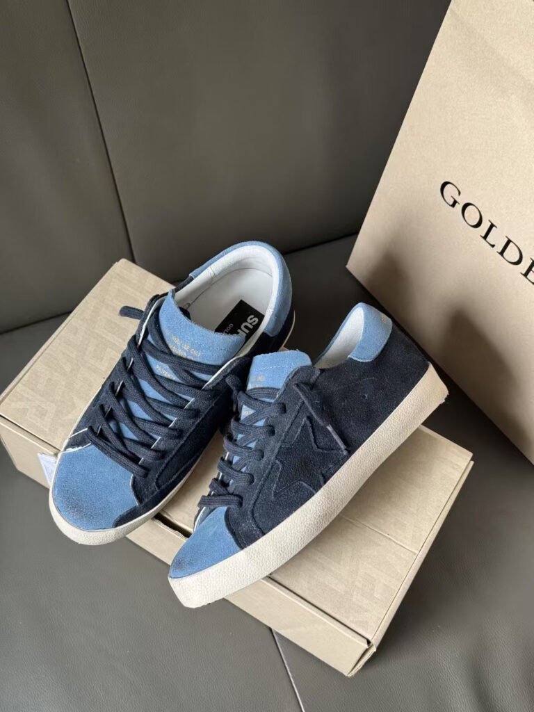 Golden Goose Unisex Distressed Sneakers detail image 4