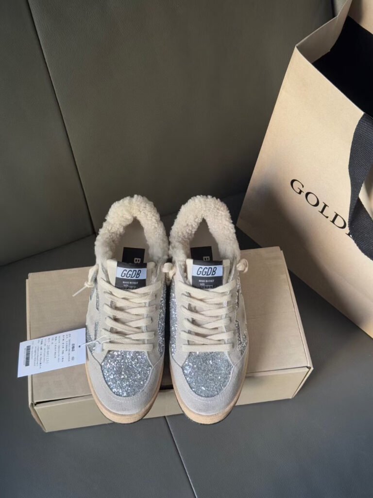 Golden Goose Unisex Distressed Sneakers detail image 4