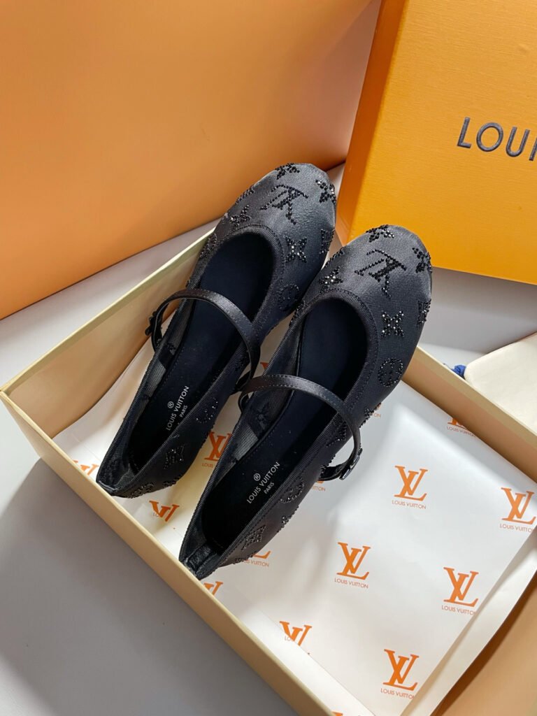 Louis Vuitton Women's Crystal-Embellished Sneakers detail image 4