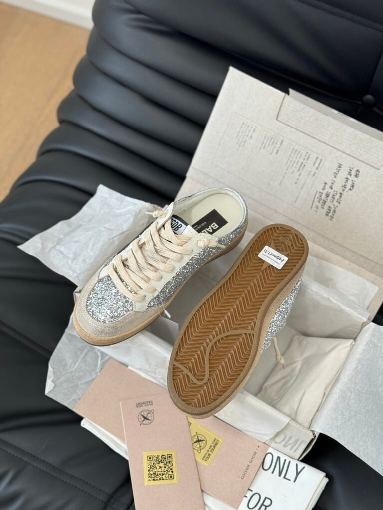 Golden Goose Unisex Distressed Sneakers detail image 4