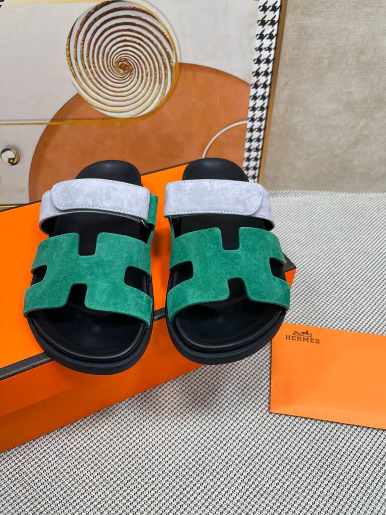 Hermès Unisex Slides detail 4