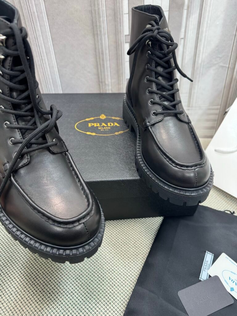 Prada Men's Ankle Boots detail image 4