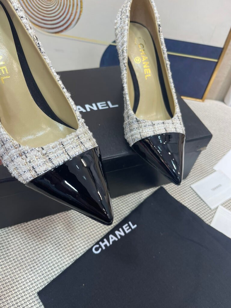 Chanel Women's Leather-Sole Shoes detail 4