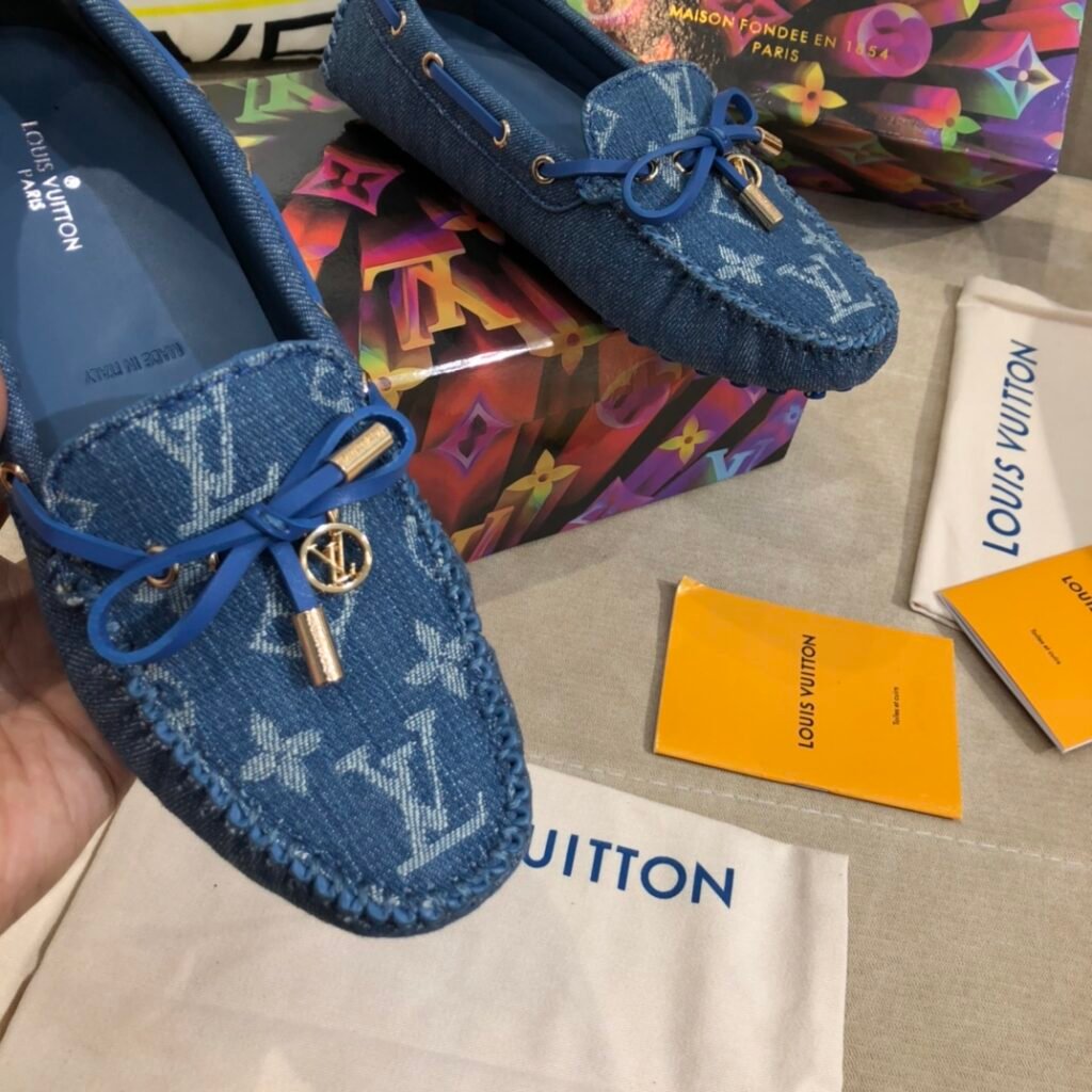 Louis Vuitton Women's Driving Loafers detail 4