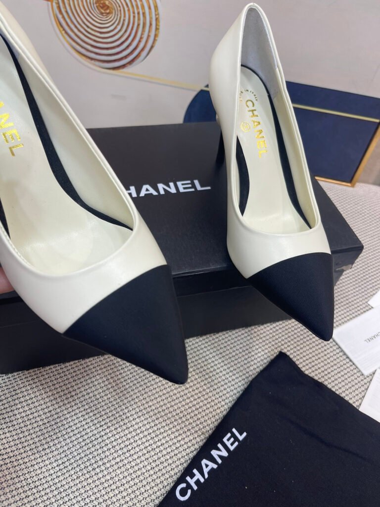 Chanel Women's Leather-Sole Shoes detail image 4
