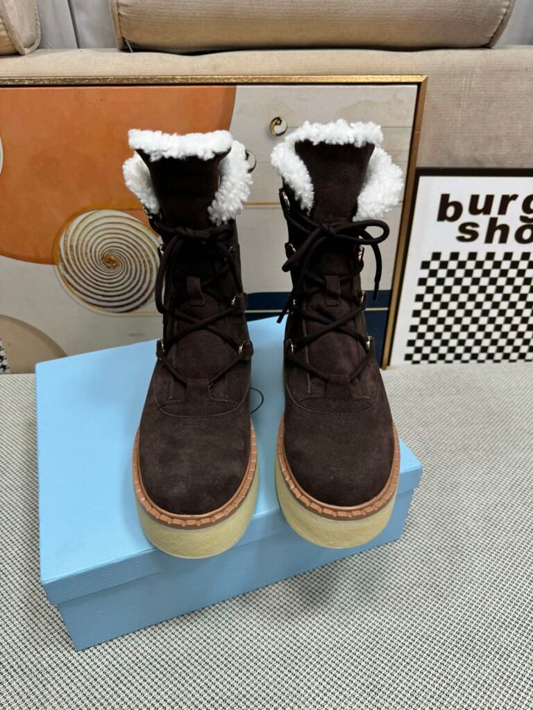 Prada Unisex Snow Boots detail 4
