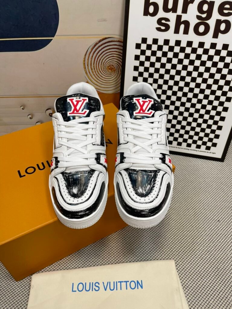 Louis Vuitton Unisex Basketball Sneakers detail 4