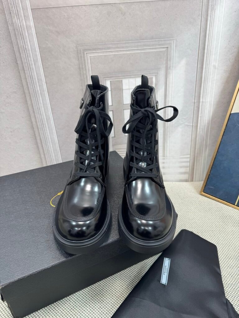 Prada Men's Ankle Boots detail image 4