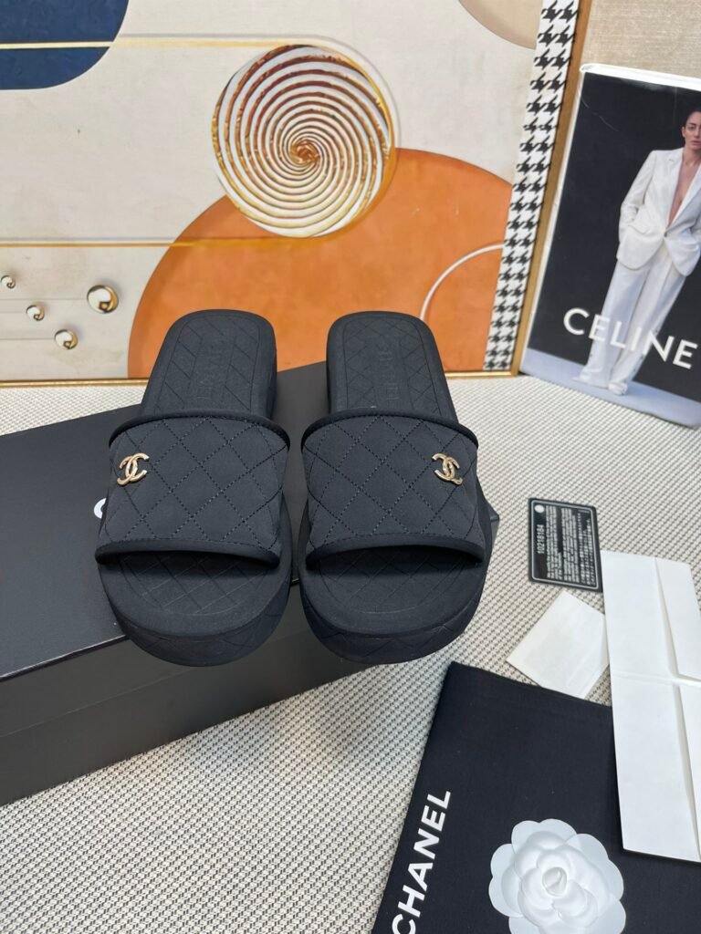 Chanel Women's Platform Sneakers detail 4