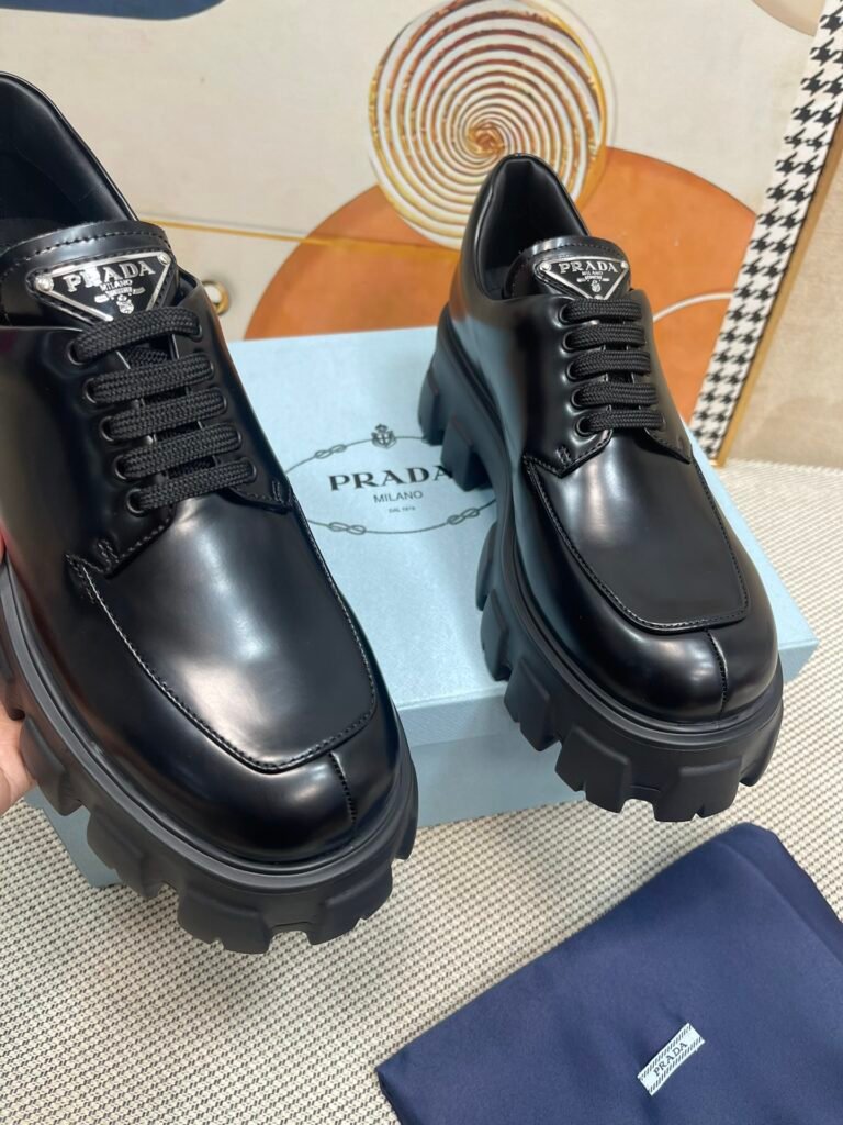 Prada Unisex Loafers detail image 4