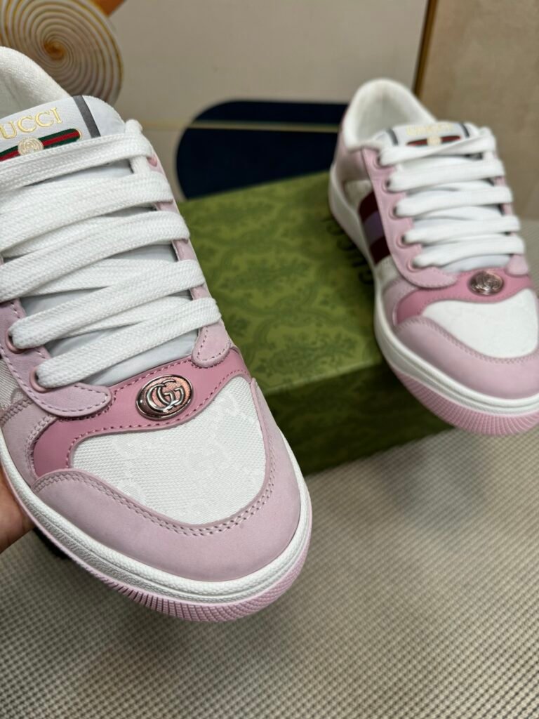 Gucci Unisex Distressed Sneakers detail 4