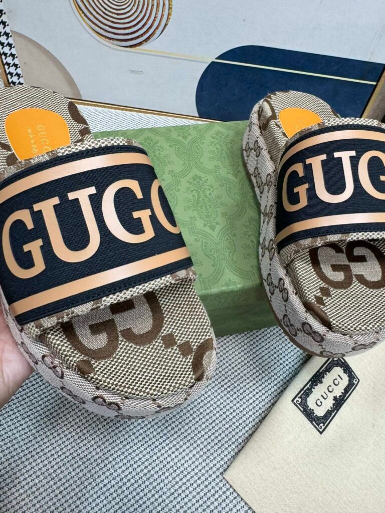 Gucci Unisex Platform Sneakers detail 4