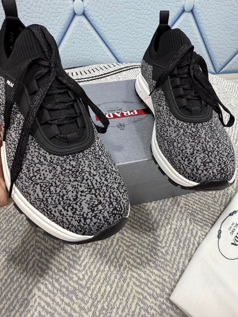 Prada Men's Athletic Sneakers detail image 4