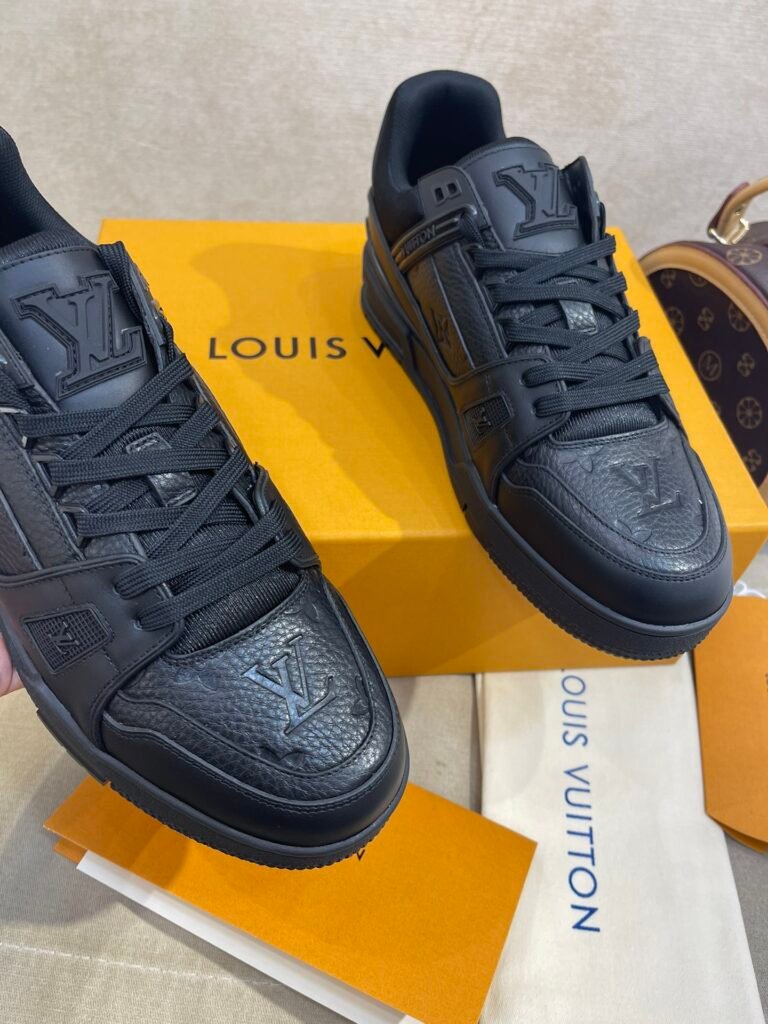 Louis Vuitton Unisex Basketball Sneakers detail 4