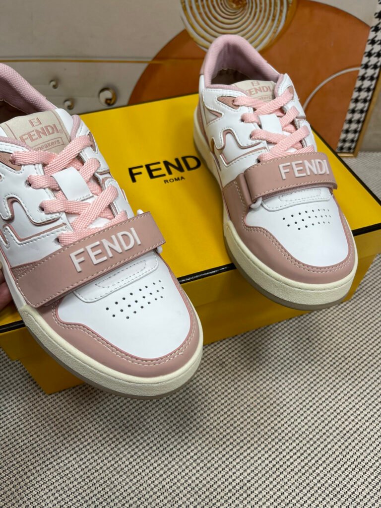 Fendi Unisex Athletic Sneakers detail 4