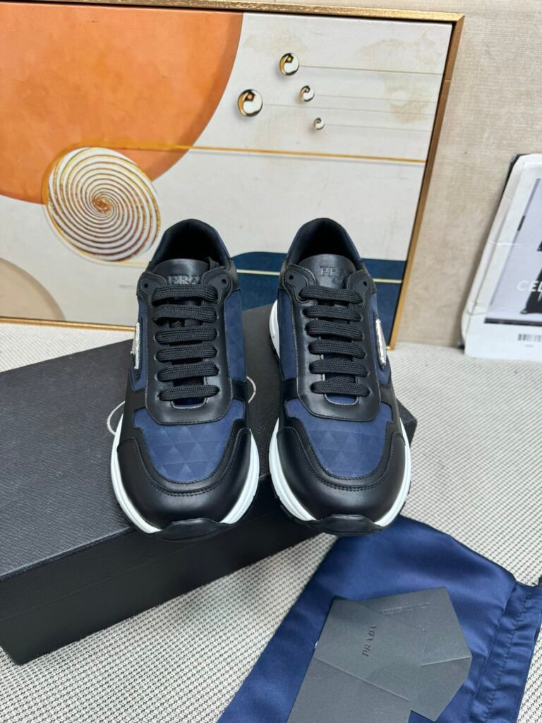 Prada Men's Athletic Sneakers detail image 4