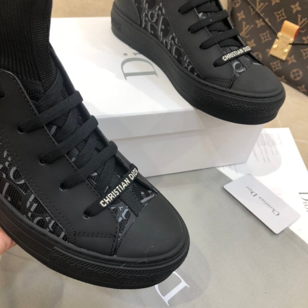 Dior Unisex High-Top Sneakers detail 4