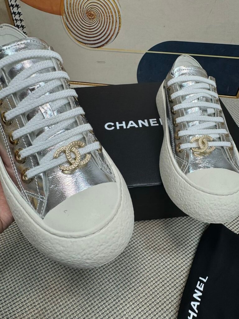 Chanel Unisex Low-Top Sneakers detail 4