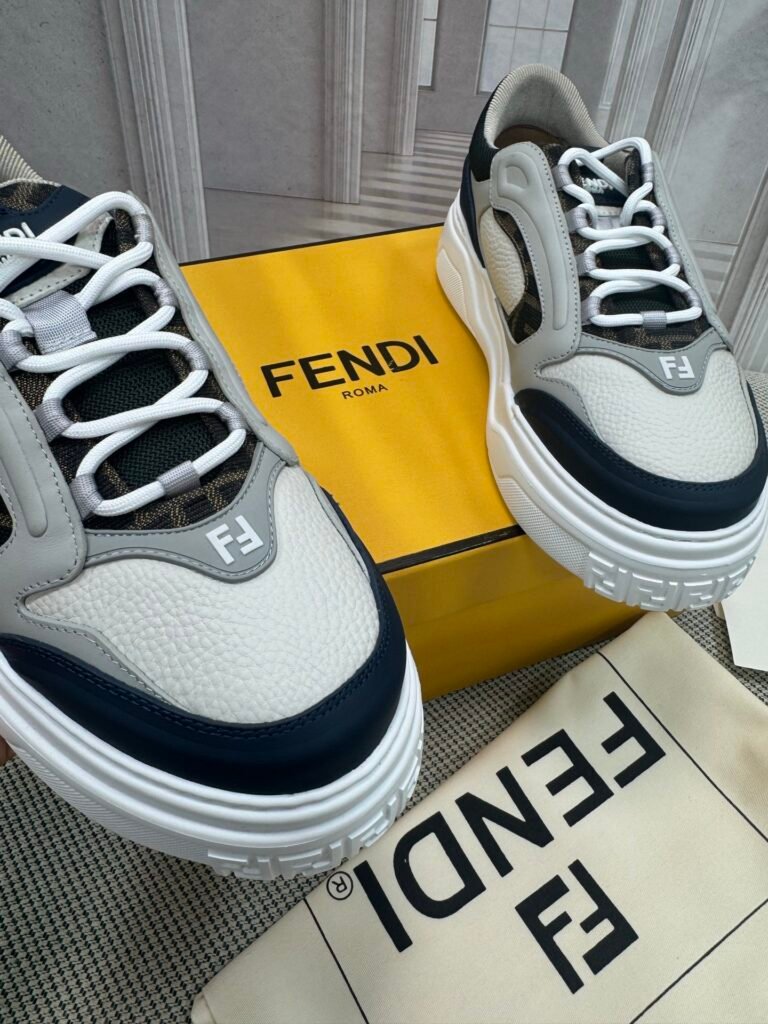 Fendi Men's Athletic Sneakers detail 5