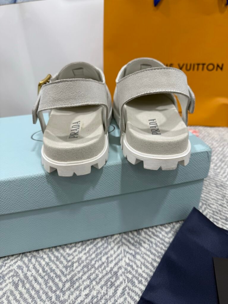 Prada Unisex Platform Sneakers detail 5
