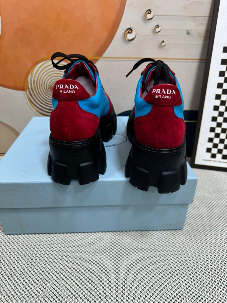 Prada Unisex Platform Sneakers detail image 5