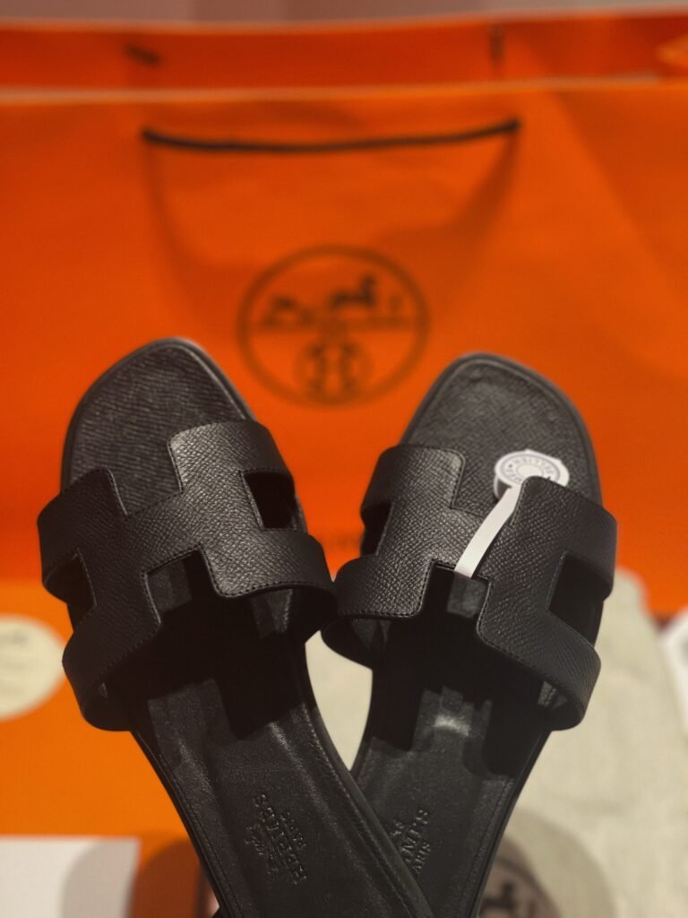 Hermès Unisex Slides detail 5