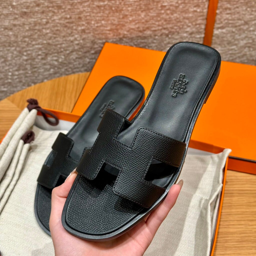 Hermès Unisex Slides detail 5